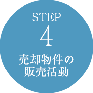 STEP4 売却物件の販売活動
